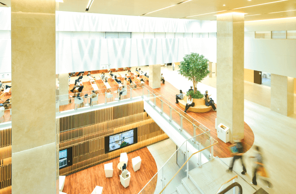 杜の都の病院として、ぬくもりのある空間で安心していただけるように