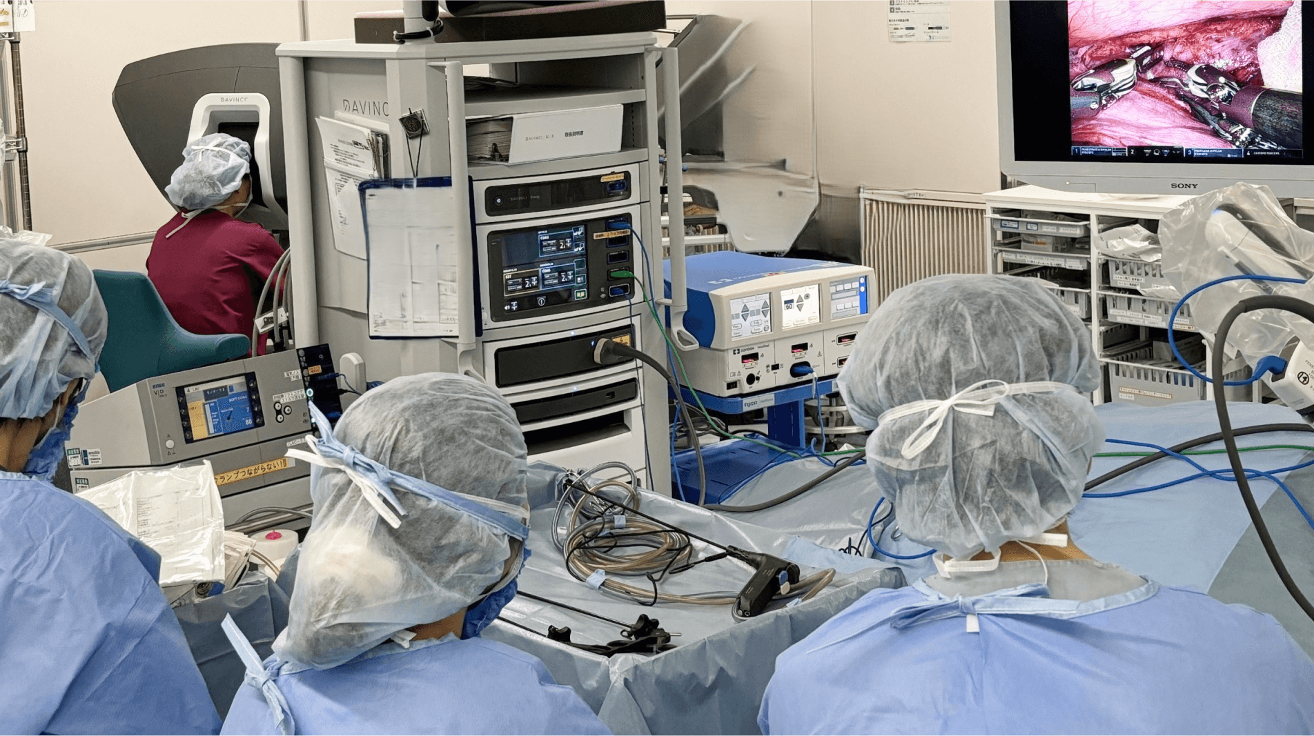 低侵襲手術を積極的に実施し、患者さんの負担を軽減