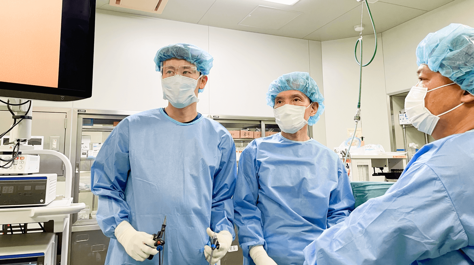 腹腔鏡下手術により体への負担が少ない治療を提供