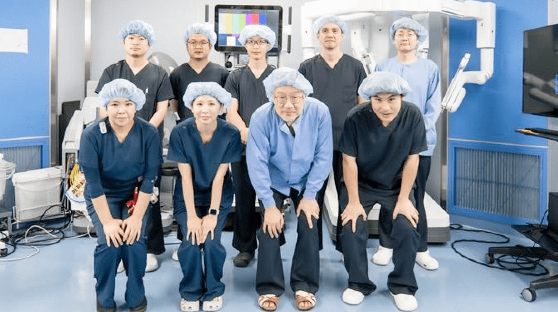 体の負担が少ないロボット支援下手術が第一選択に
