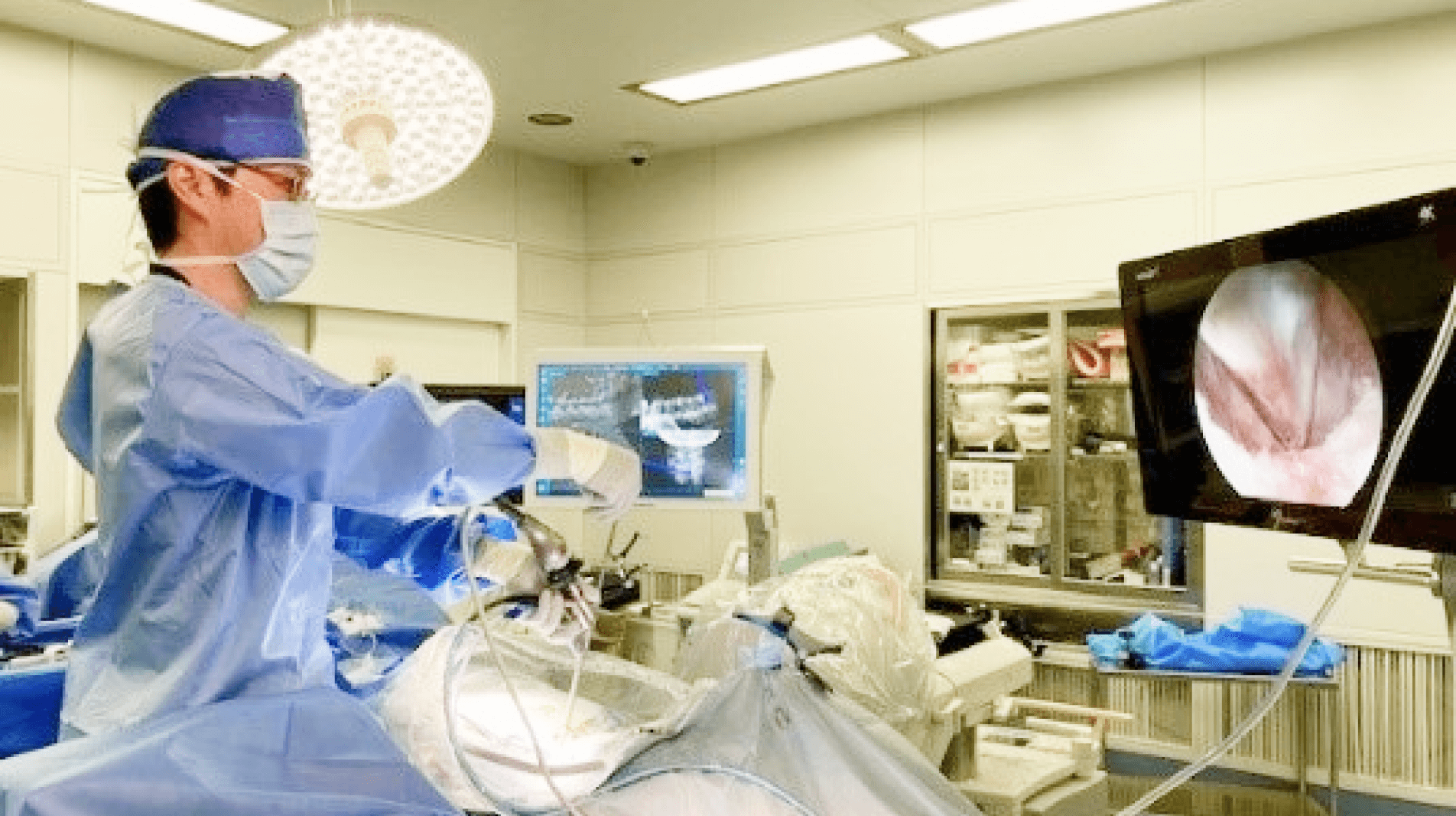 体への負担が少なく、早く元の生活に戻れる治療を“チーム”で追求する