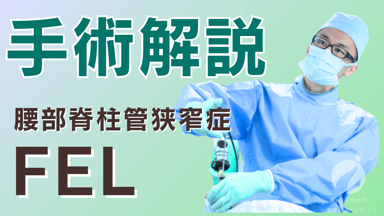 手術解説 腰部脊柱管狭窄症 FEL