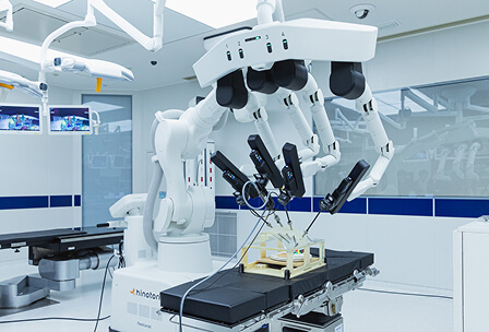 手術支援ロボット「ダヴィンチ」の導入と実績